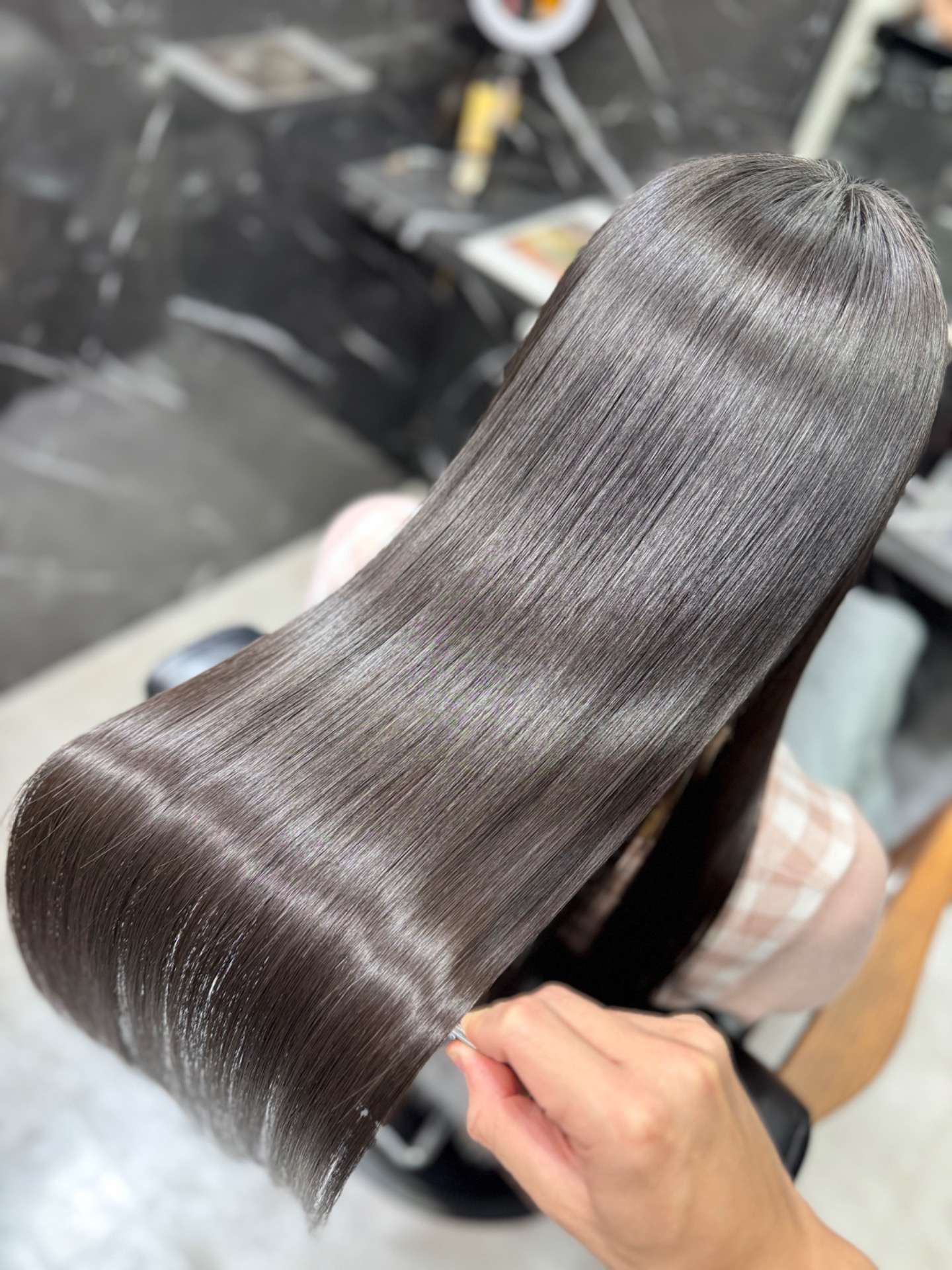 乾かしただけ！髪質改善